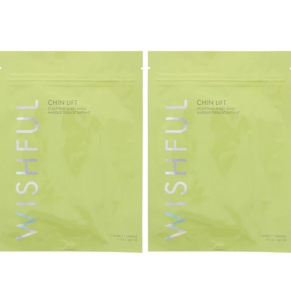 HUDA BEAUTY CHIN LIFT SHEET MASK - 2 PACK